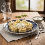 Манты с мясом